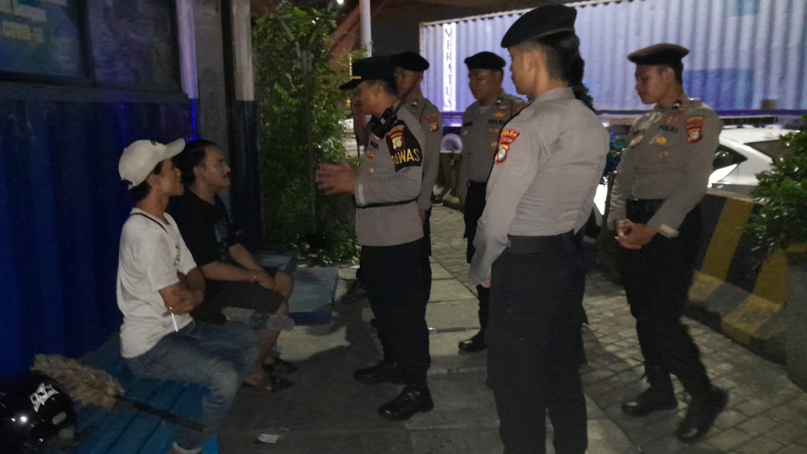 Polres Pelabuhan Tanjung Priok berhasil melakukan penertiban dan mengamankan tersangka